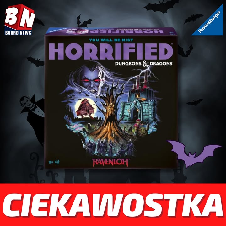 Ravensburger – Horrified: Dungeons & Dragons – Ravenloft: Adventurers